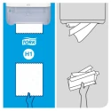 Tork Plastic White Wall Wall Mount Paper Towel Dispenser 203 mm x 372 mm x 337 mm 551000