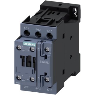 Siemens 3RT2 Overload Relay 1 NO/1 NC 17A F.L.C 7.5 kW 24V DC 3P 3RT2025-1KB40
