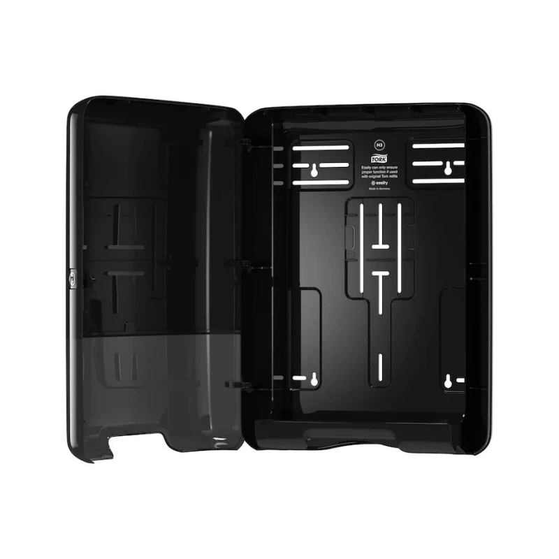 Tork Plastic Black Wall Mount Paper Towel Dispenser 136 mm x 439 mm x 333 mm 553008