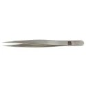 RS PRO 110mm Stainless Steel Fine, Pointed, Straight Tweezer 136-9702