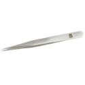 RS PRO 120mm Stainless Steel Straight, Pointed, Fine Tweezer 136-9700
