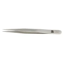 RS PRO 120mm Stainless Steel Straight, Pointed, Fine Tweezer 136-9700