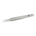 RS PRO Stainless Steel Extra Fine Tweezer 110mm 136-9707