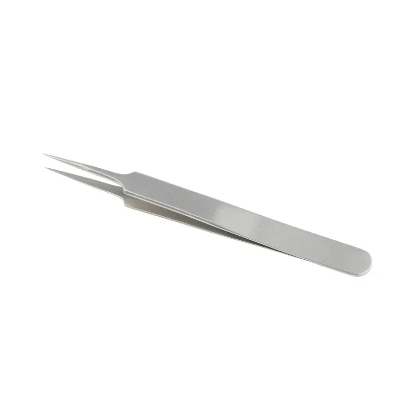 RS PRO Stainless Steel Extra Fine Tweezer 110mm 136-9707