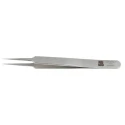 RS PRO Stainless Steel Extra Fine Tweezer 110mm 136-9707