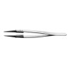 RS PRO 130mm Stainless Steel ESD Safe Tweezer 136-9724
