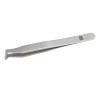 RS PRO 120mm Carbon Steel Bent Tweezer 136-9722