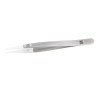 RS PRO 130mm Stainless Steel Pointed ESD Safe Tweezer 136-9729