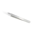 RS PRO 130mm Stainless Steel Pointed ESD Safe Tweezer 136-9729