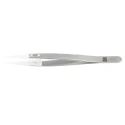 RS PRO 130mm Stainless Steel Pointed ESD Safe Tweezer 136-9729