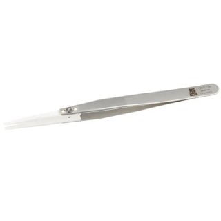 RS PRO 140mm Stainless Steel Tweezer 136-9734, Anti-Magnetic, Anti-Acid Precision Specialist Tool
