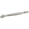 RS PRO 125mm Stainless Steel Bent Tweezer 136-9740