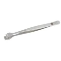 RS PRO 125mm Stainless Steel Wafer Tweezer 136-9741
