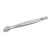 RS PRO 125mm Stainless Steel Wafer Tweezer 136-9741