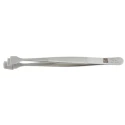 RS PRO 125mm Stainless Steel Wafer Tweezer 136-9741