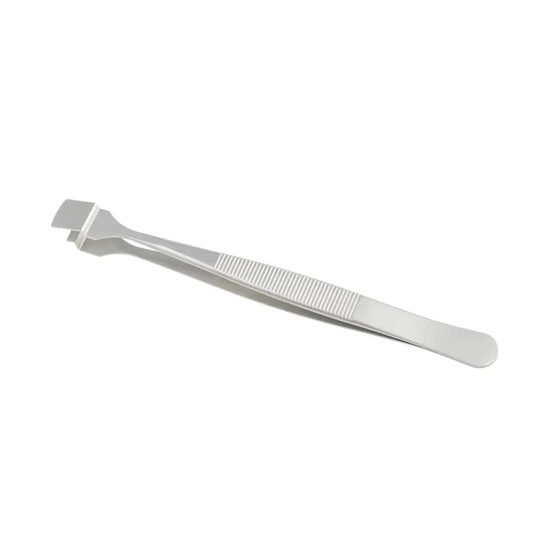 RS PRO 125mm Stainless Steel Wafer Tweezer 136-9741