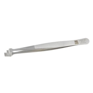 RS PRO 120mm Stainless Steel Wafer Tweezer 136-9739