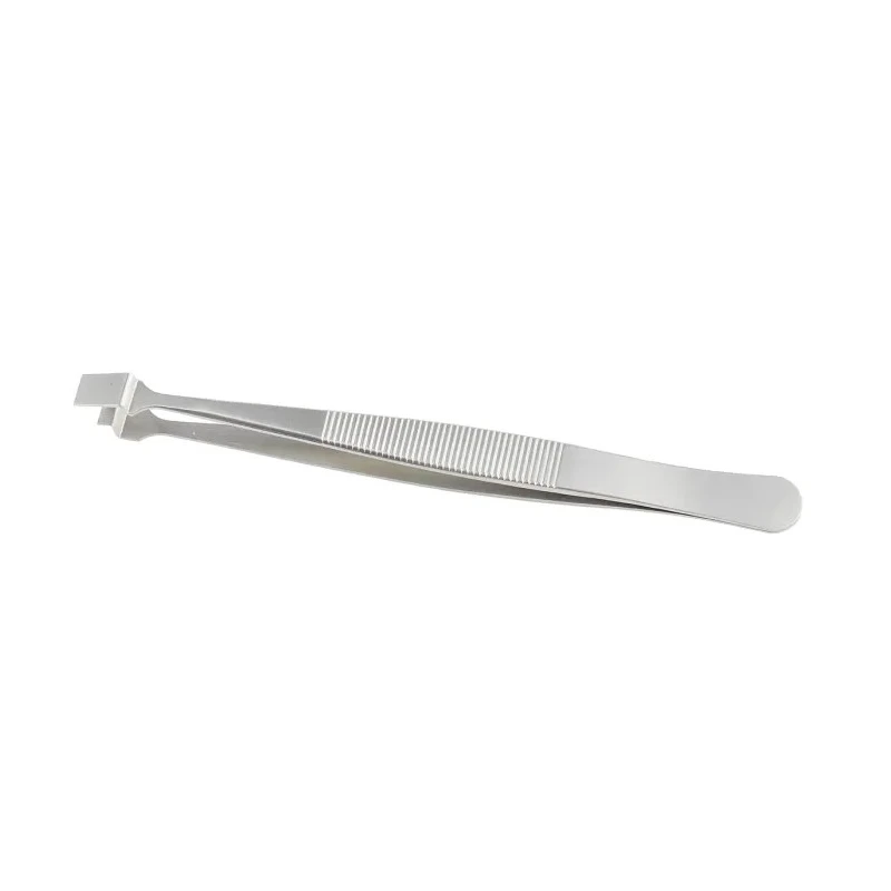 RS PRO 120mm Stainless Steel Wafer Tweezer 136-9739