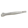 RS PRO 130mm Stainless Steel Bent Tweezer 136-9744