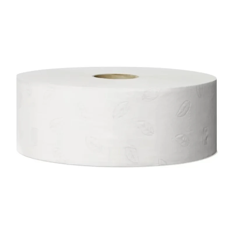 Tork Toilet Roll 2-Ply Jumbo Size 1800 Sheets per Roll, 59mm Core Diameter, 6 Rolls 120257