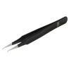 RS PRO 120mm Stainless Steel ESD Safe Anti-Magnetic Tweezer 136-9763