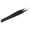 RS PRO 120mm Stainless Steel ESD Safe Anti-Magnetic Tweezer 136-9763