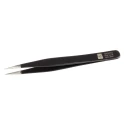 RS PRO 120mm Stainless Steel ESD Safe Tweezer 136-9765
