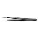 RS PRO Stainless Steel Sharp ESD Safe Tweezer 110mm 136-9769