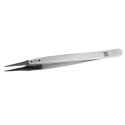 RS PRO 130mm Stainless Steel Sharp Very Fine Straight ESD Safe Tweezer 136-9731