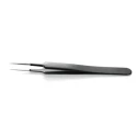 RS PRO Stainless Steel Extra Fine ESD Safe Tweezer 110mm 136-9772