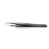 RS PRO Stainless Steel Extra Fine ESD Safe Tweezer 110mm 136-9772