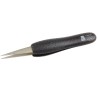 RS PRO 125mm Stainless Steel Flat ESD Safe Tweezer 136-9787