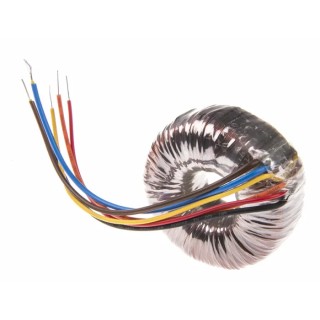 RS PRO 230 V ac 2 x 18 V ac Toroidal Transformer 2 Output 30 VA, UL 506, IEC 61558 Class II, VDE0570 Class II 671-8946