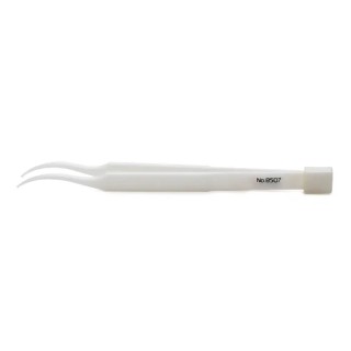 RS PRO 120mm Ceramic Smooth Curved ESD Safe Tweezer 136-9806