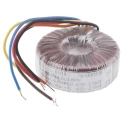 RS PRO 230 V ac 2 x 9 V ac Toroidal Transformer 2 Output 50 VA 2.778 A Copper Conductor Termination Wire 671-8952