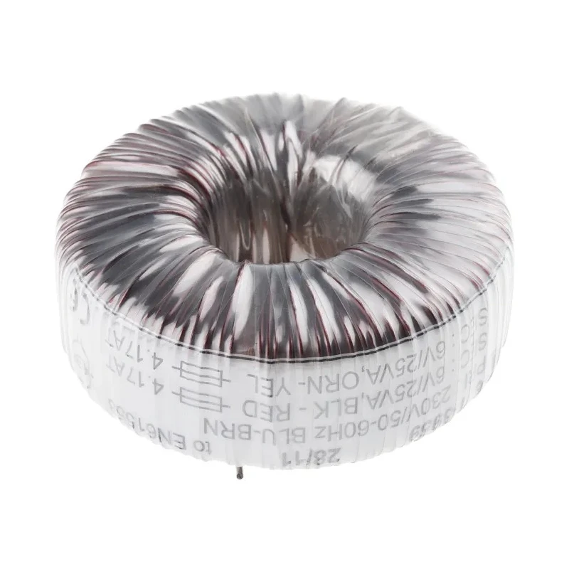 RS PRO 230 V ac 2 x 6 V ac Toroidal Transformer 2 Output 50 VA 671-8959