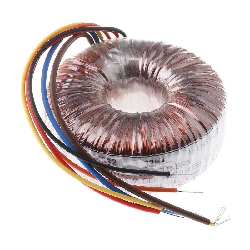 RS PRO 230 V ac 2 x 25 V ac Toroidal Transformer 2 Output 50 VA EN 61558 Class II VDE0570 Class II UL 506 IEC 61558 671-8962