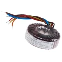 RS PRO 230 V ac 2 x 9 V ac Toroidal Transformer 2 Output 80 VA Copper Conductor Termination 50-60 Hz 1.04 kg 671-8974