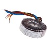 RS PRO 230 V ac 2 x 9 V ac Toroidal Transformer 2 Output 80 VA Copper Conductor Termination 50-60 Hz 1.04 kg 671-8974