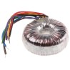 RS PRO 230 V ac 2 x 12 V ac Toroidal Transformer 2 Output 160 VA, IEC 61558 Class II, RoHS, UL 506, EN 61558 Class 671-9145