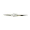 RS PRO 115mm Stainless Steel Fine, Straight Tweezer 136-9810