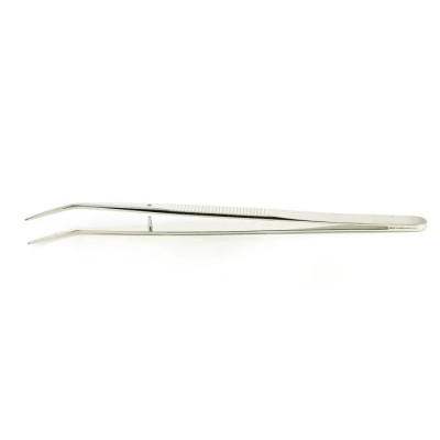 RS PRO Carbon Steel Serrated Tweezer 150mm 136-9818
