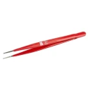RS PRO 155mm Carbon Steel Serrated Tweezer 136-9813