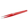 RS PRO 155mm Carbon Steel Serrated Tweezer 136-9813