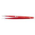 RS PRO 155mm Carbon Steel Serrated Tweezer 136-9813
