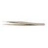 RS PRO 130mm Carbon Steel Fine, Pointed, Straight Tweezer 136-9821