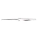 RS PRO 165mm Stainless Steel Angled Curved Very Fine Tweezer 136-9854