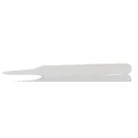 RS PRO 115mm Plastic Flat, Round, Straight Tweezer 136-9862