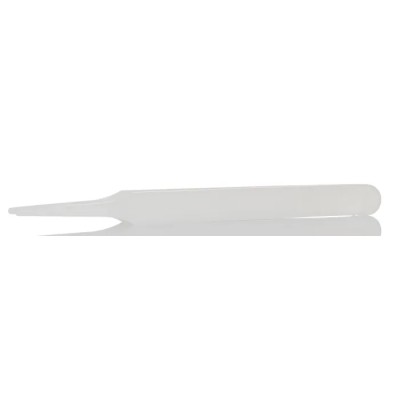RS PRO 115mm Plastic Flat, Round, Straight Tweezer 136-9862