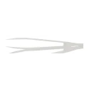 RS PRO 115mm Plastic Flat, Round, Straight Tweezer 136-9862